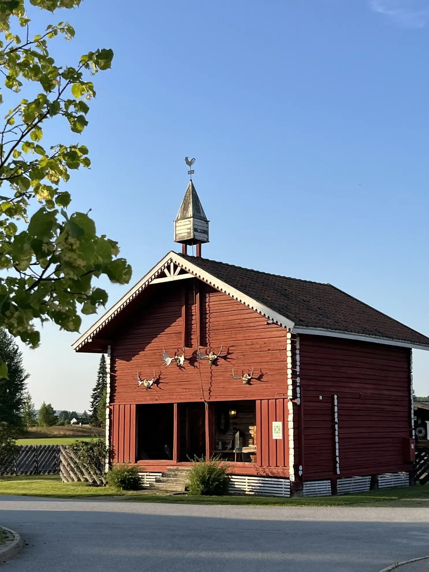 The stabbur on the grounds
